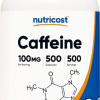 Nutricost Píldoras de cafeína