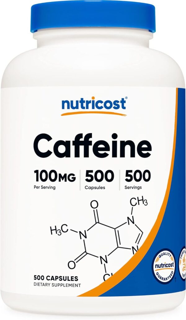 Nutricost Píldoras de cafeína