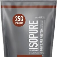 Isopure bajo en carbohidratos, proteínas en polvo para diestas Keto